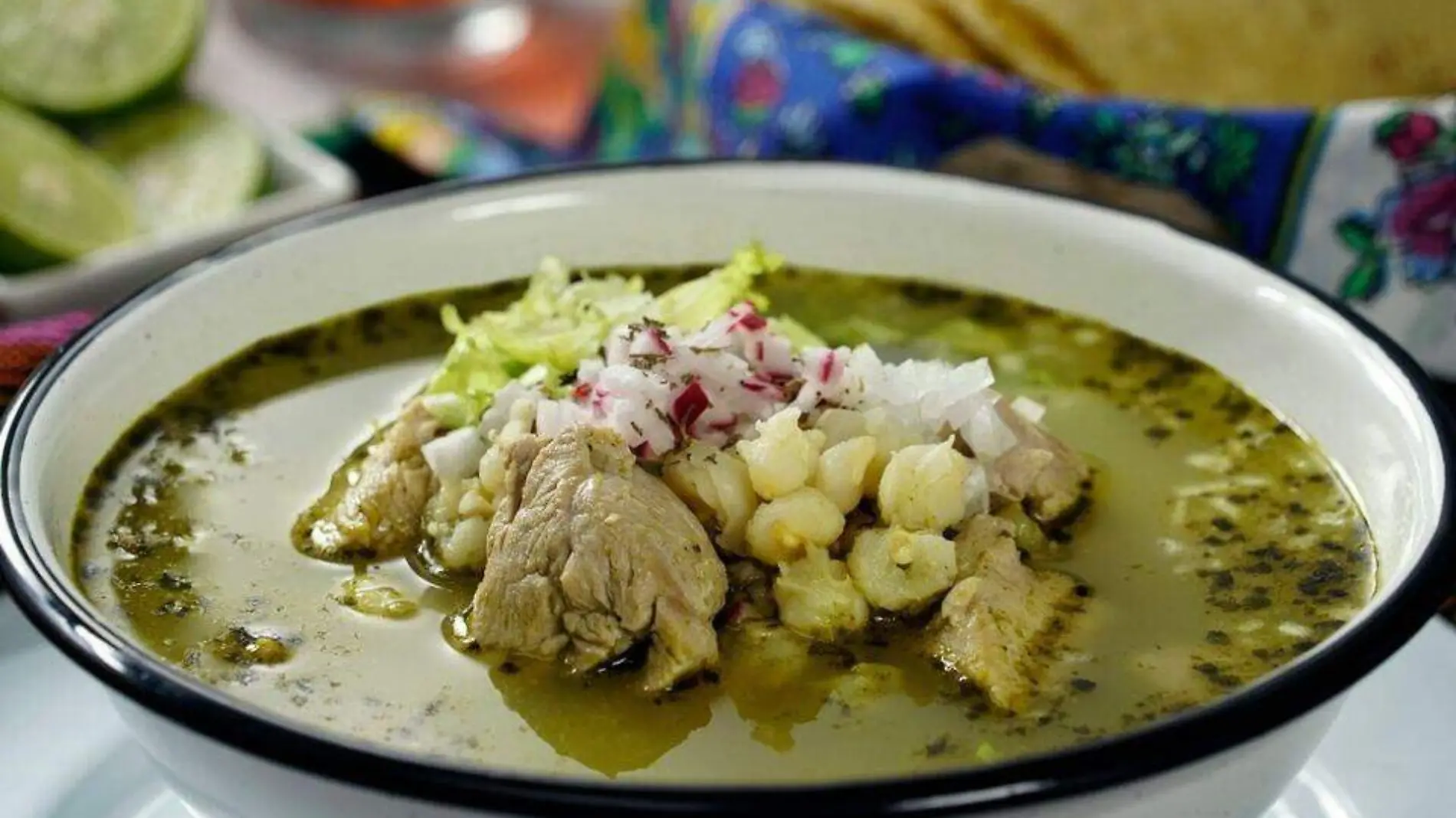 pozole verde. kiwilimon